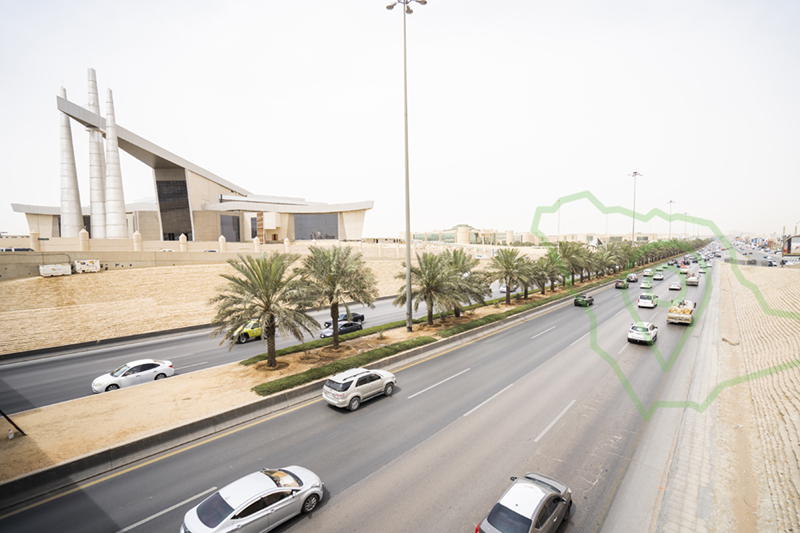 طريق الدائري الشرقي بالرياض