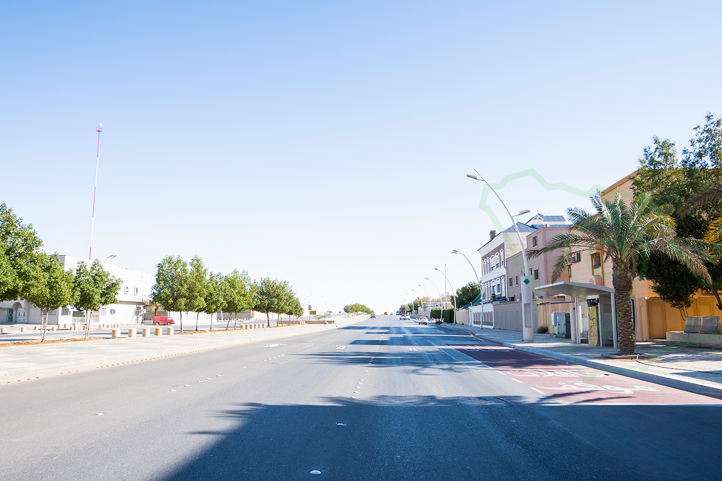 طريق هارون الرشيد في حي الجزيرة