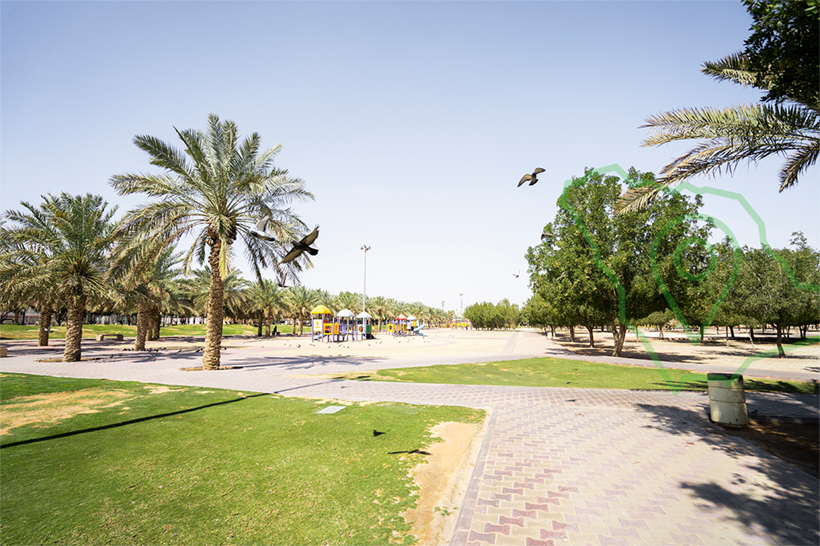 منتزه الروضة - تطبيق عقار