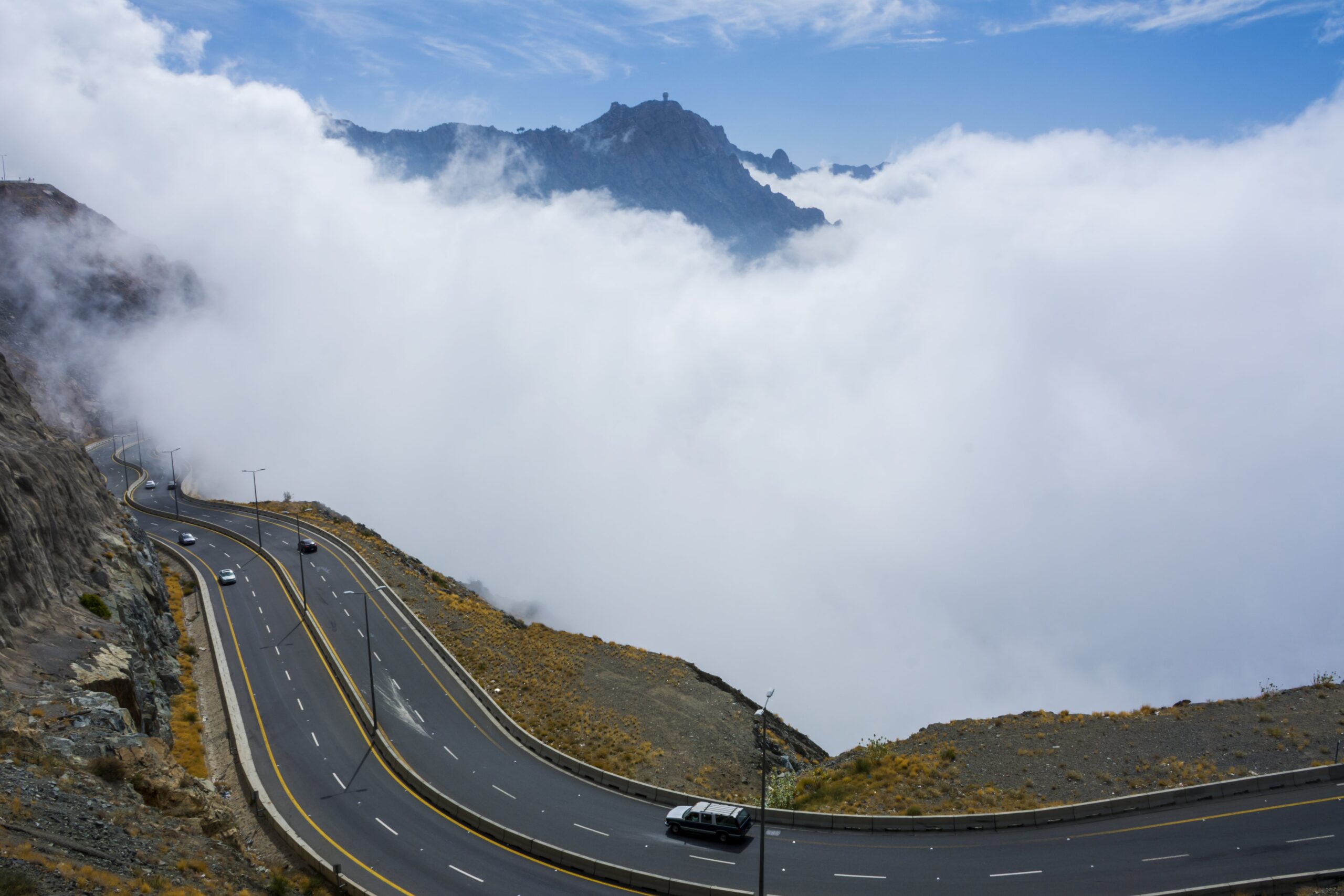 مدينة الطائف وجبال الهدا الساحرة