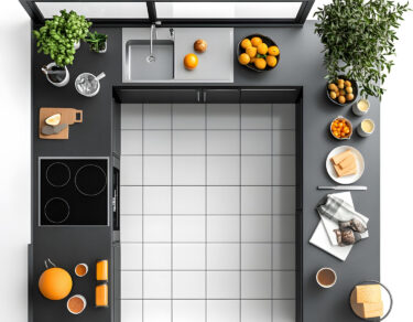 كيف تختار مخطط المطبخ المناسب لمساحة منزلك؟